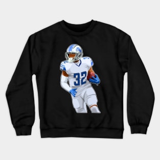 D'Andre Swift #32 Move The Ball Crewneck Sweatshirt